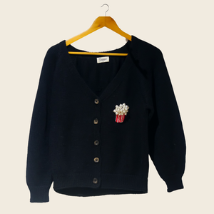 Noa Cardigan – Cozy, Warmth, and Affection in Handknitted Wool - Mojopanda Organic Store