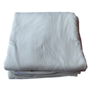 Eri Silk Bedsheet | Ivory - Mojopanda Organic Store