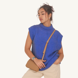 Ame Pullover – Cozy, Handknitted Wool for Modern Women - Mojopanda Organic Store