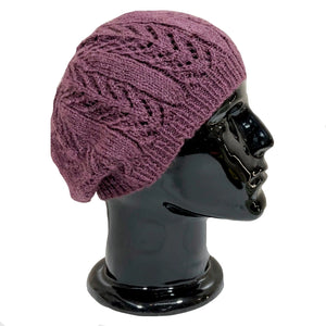 Wool Cap | Unisex | 100% Wool |Purple - Mojopanda Organic Store