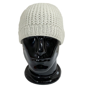 Wool Cap | Unisex | 100% Wool |Ivory - Mojopanda Organic Store