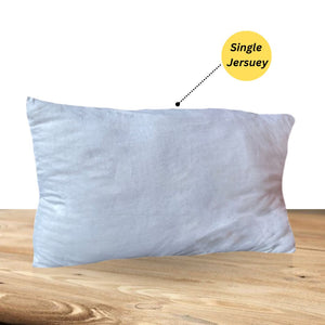 Cotton Pillow with Wool Infill