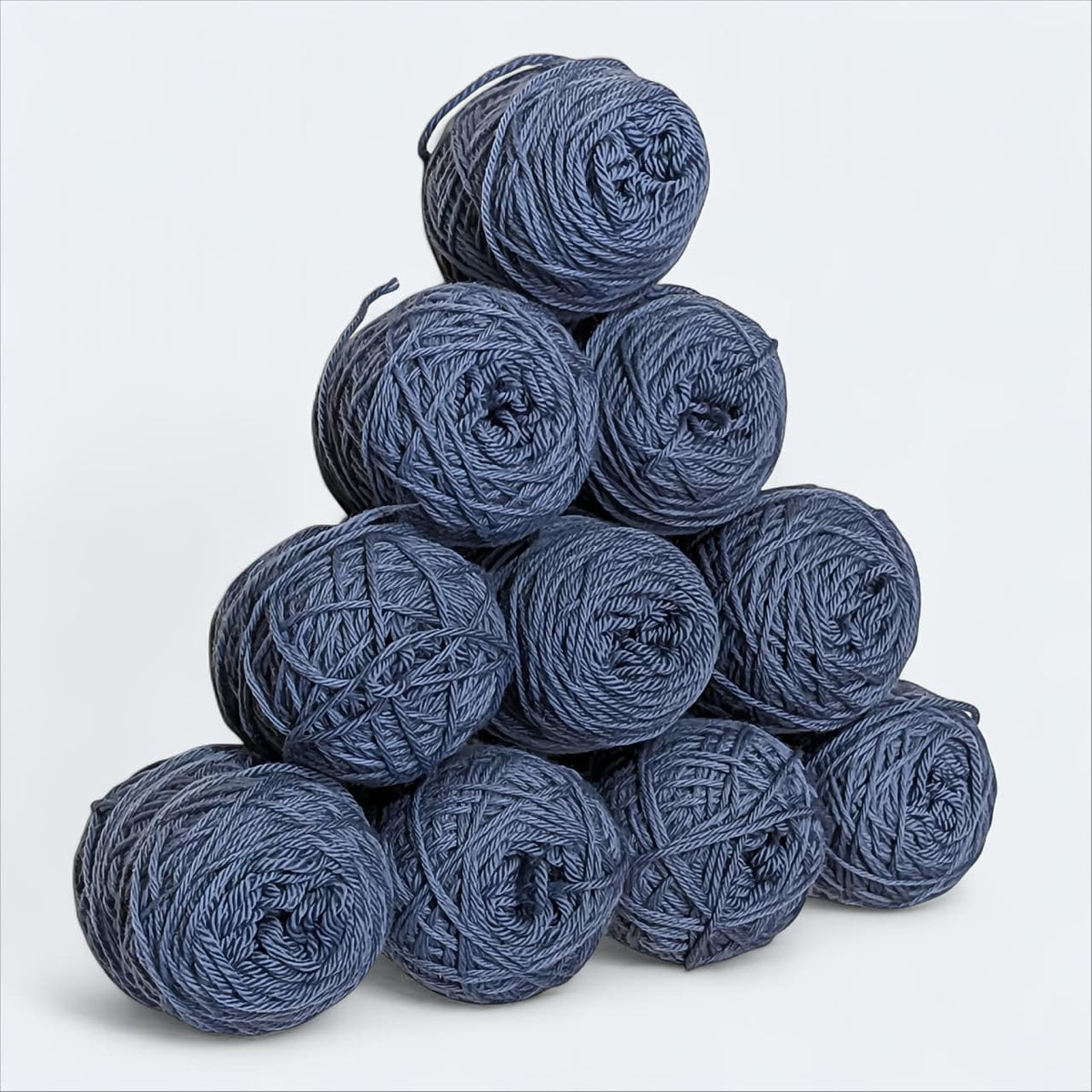 Bio Indlana Organic Wool Hand Knitting Yarn 4/8 NM Chambray - Mojopanda Organic Store