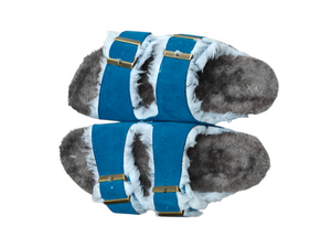 Open Toe - Wool Mix Home Slipper - Mojopanda Organic Store
