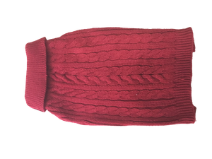 EcoPup Luxe Knit: Handcrafted Wool Blend Sweater for Stylish, Sustainable Pets - Mojopanda Organic Store