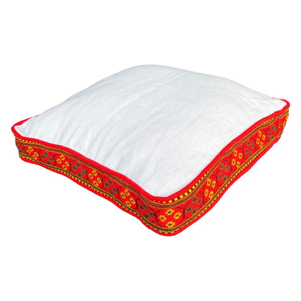 Full Cushion | 100% Hemp, Himachal fabric with side border