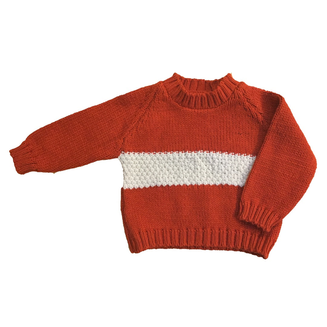 Organic Wool | Pullover | Size-9 Months - Mojopanda Organic Store