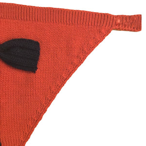 DuoColor Pet Bandana with Attached Bow - Mojopanda Organic Store