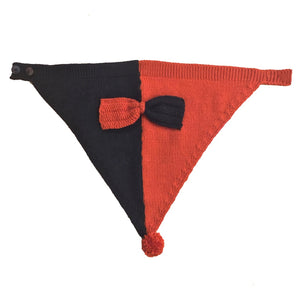 DuoColor Pet Bandana with Attached Bow - Mojopanda Organic Store