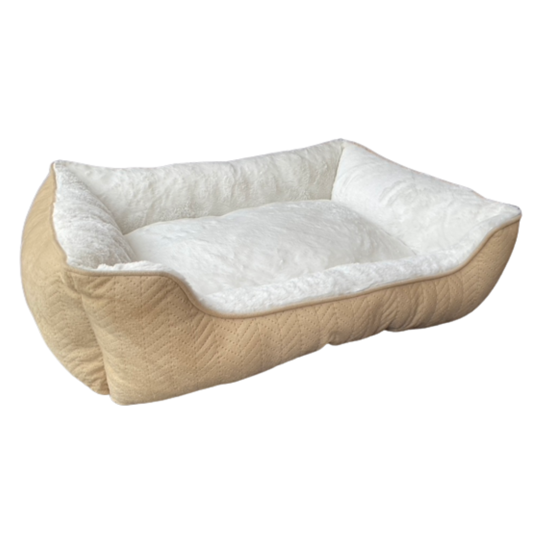 Eco Nest Luxe Pet Bed |Sustainable | Comfort for Your Furry Friend - Mojopanda Organic Store