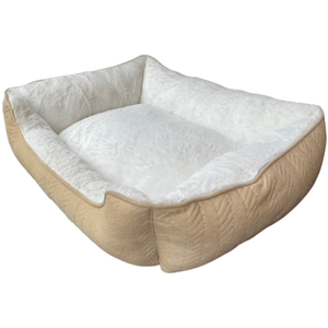 Eco Nest Luxe Pet Bed |Sustainable | Comfort for Your Furry Friend - Mojopanda Organic Store