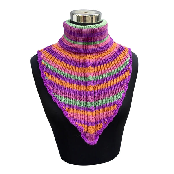 Neck Warmers & Mufflers | Multi Color | 100% Organic Wool | For women