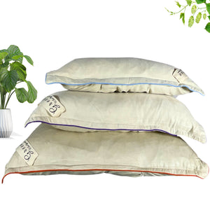 Eri Silk Pillow with Wool Infill - Mojopanda Organic Store