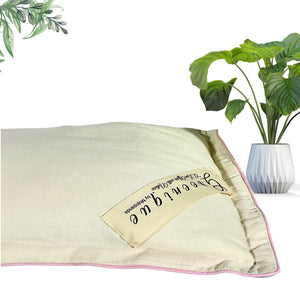 Eri Silk Pillow with Wool Infill - Mojopanda Organic Store