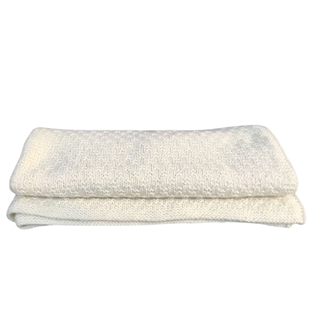 Knitted Baby Winter Blanket | 100% wool - Mojopanda Organic Store