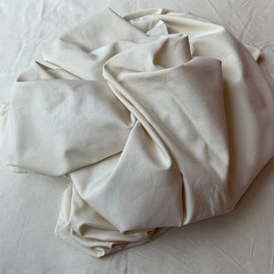 Eri Silk Bedsheet | Ivory - Mojopanda Organic Store