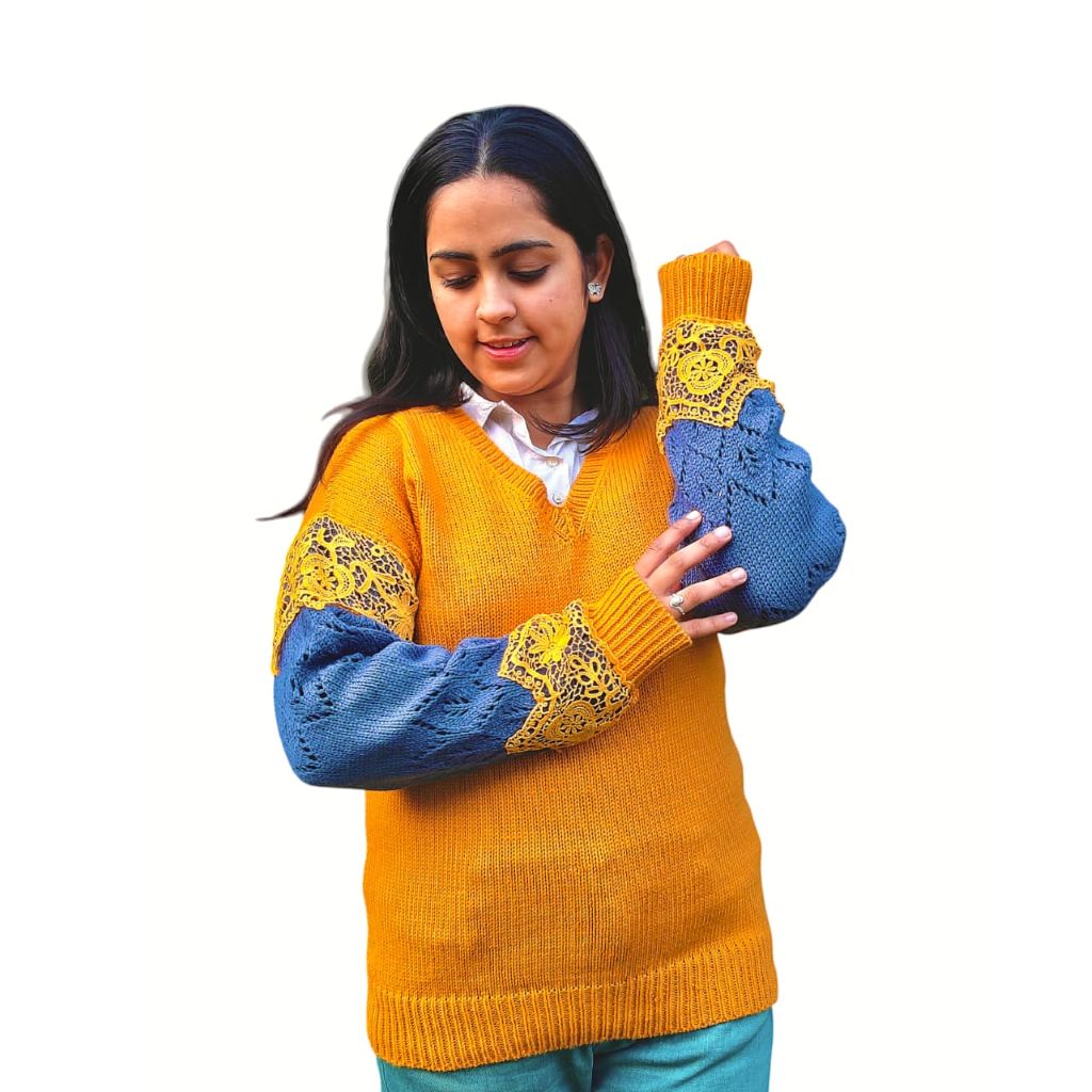 Woolen Pullover | 100% Wool Winter Knit