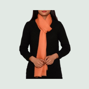 Carnelian Pashmina Stole | 100% Pure Cashmere | For Women - Mojopanda Organic Store