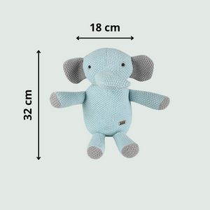 Shoulder bag for Kids Berry The Elephant| 100% Premium Cotton - Mojopanda Organic Store