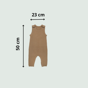 Sandy Baby Romper | 100% Organic Cotton - Mojopanda Organic Store