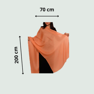 Carnelian Pashmina Stole | 100% Pure Cashmere | For Women - Mojopanda Organic Store