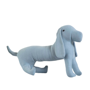 Soft Toys| Knitted Light Blue Stuffed/Plush/Soft Toy | 100% Premium Cotton - Mojopanda Organic Store