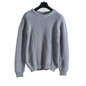 Pullover Round Neck - Ultimate Grey | For Men | 100% Organic Wool - Mojopanda Organic Store