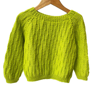 Organic Wool | Pullover | Wattle | Size-4 years - Mojopanda Organic Store