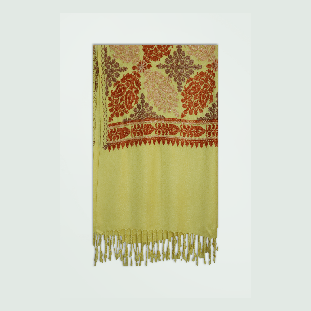 Odhni Embroidered | Stoles & Shawls - Mojopanda Organic Store