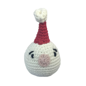 Snowman Crochet Stuffed/Plush/Soft Toy | 100% Organic | Health-Pro - Mojopanda Organic Store