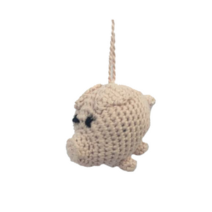 Porky Pig Crochet Stuffed/Plush/Soft Toy | 100% Organic | Health-Pro - Mojopanda Organic Store
