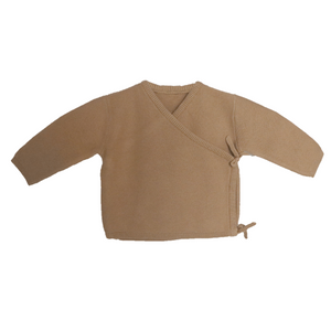 Fawn Baby Wrap Jacket | 100% Organic Cotton - Mojopanda Organic Store