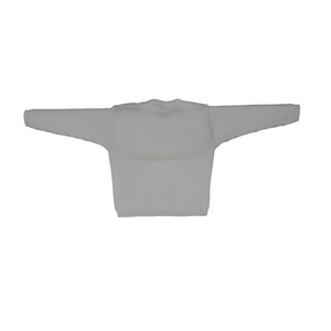 Grey Baby Wrap Jacket | 100% Organic Cotton - Mojopanda Organic Store