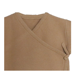 Fawn Baby Wrap Jacket | 100% Organic Cotton - Mojopanda Organic Store