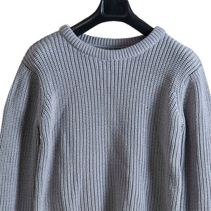 Pullover Round Neck - Ultimate Grey | For Men | 100% Organic Wool - Mojopanda Organic Store