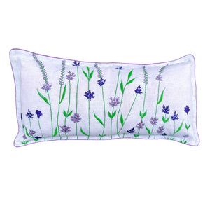 Cushion Cover with Embroidery| 100% hemp fabric - Mojopanda Organic Store