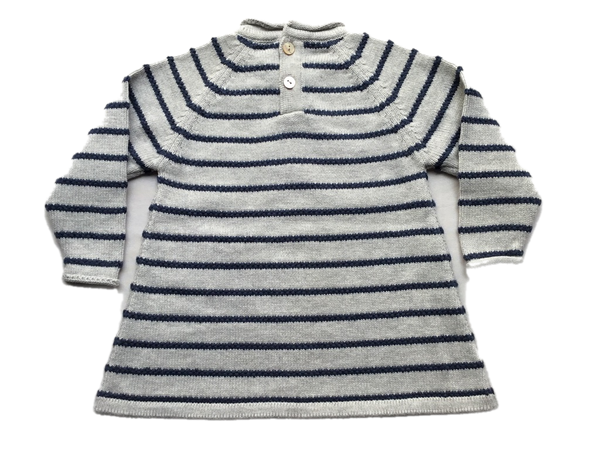 White Stripes Baby Frock | 100% Organic cotton - Mojopanda Organic  Store