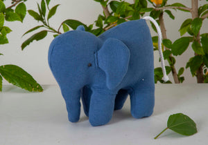Gift Combo | Net bag | Elephant toy Pair | Reversible Octopus| Taddy | Chocolate - Mojopanda Organic Store