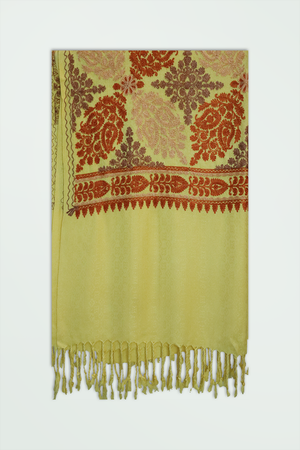 Odhni Embroidered | Stoles & Shawls - Mojopanda Organic Store