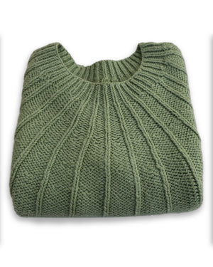 Organic Wool | Pullover - Mint - Mojopanda Organic Store