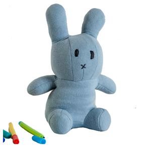 Rabbit soft toy/Made In India / Plush / Soft Toy | 100% Premium Cotton - Mojopanda Organic Store