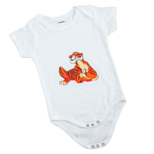 Cute Puppy Printed Romper for Infant baby | 100% Organic Cotton - Mojopanda Organic Store