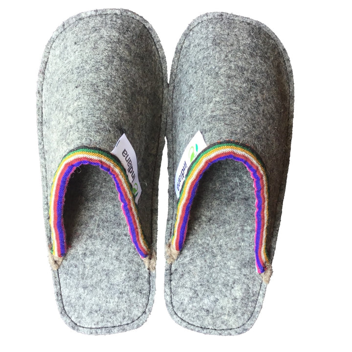 100% Organic Woolen Slippers for Winters - Men & Women