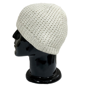 Wool Cap | Unisex | 100% Wool |Ivory - Mojopanda Organic  Store