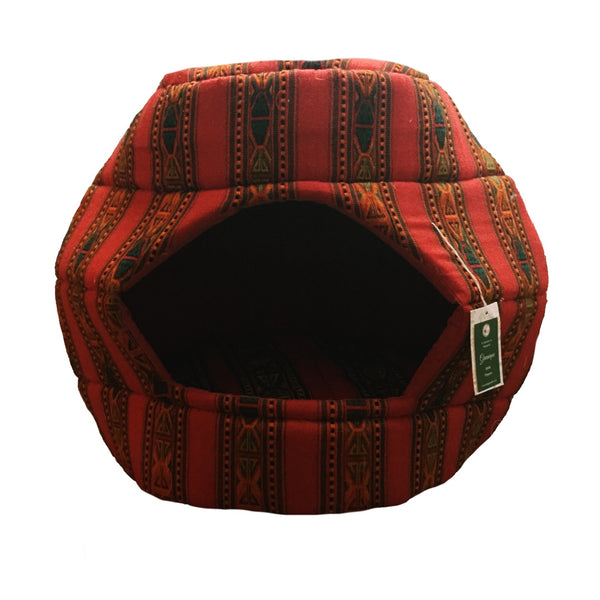Dog Dome Bed- RED | Pet Beds