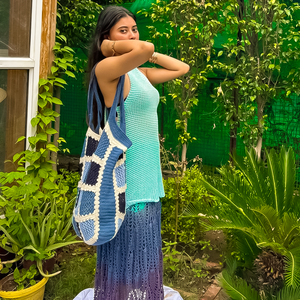 Lorna Crochet Top – Eco-Friendly Handknitted Summer Essential for Women - Mojopanda Organic  Store