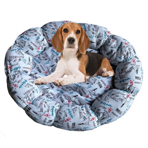 Dog Bed | Round Shap | Pet Bedding - Mojopanda Organic  Store