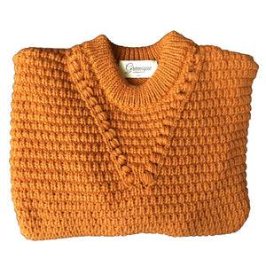 Organic Wool  |  Pullover |  Sepia Skin - Mojopanda Organic  Store