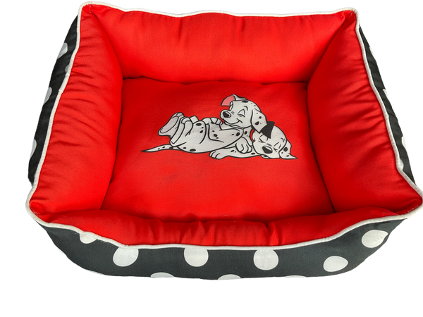 DOG BED With Polka Dots | Pet Bedding