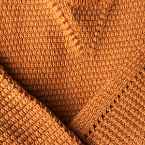 Organic Wool  |  Pullover |  Sepia Skin - Mojopanda Organic  Store
